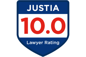 Justia Lawyer Rating 10.0 - Badge